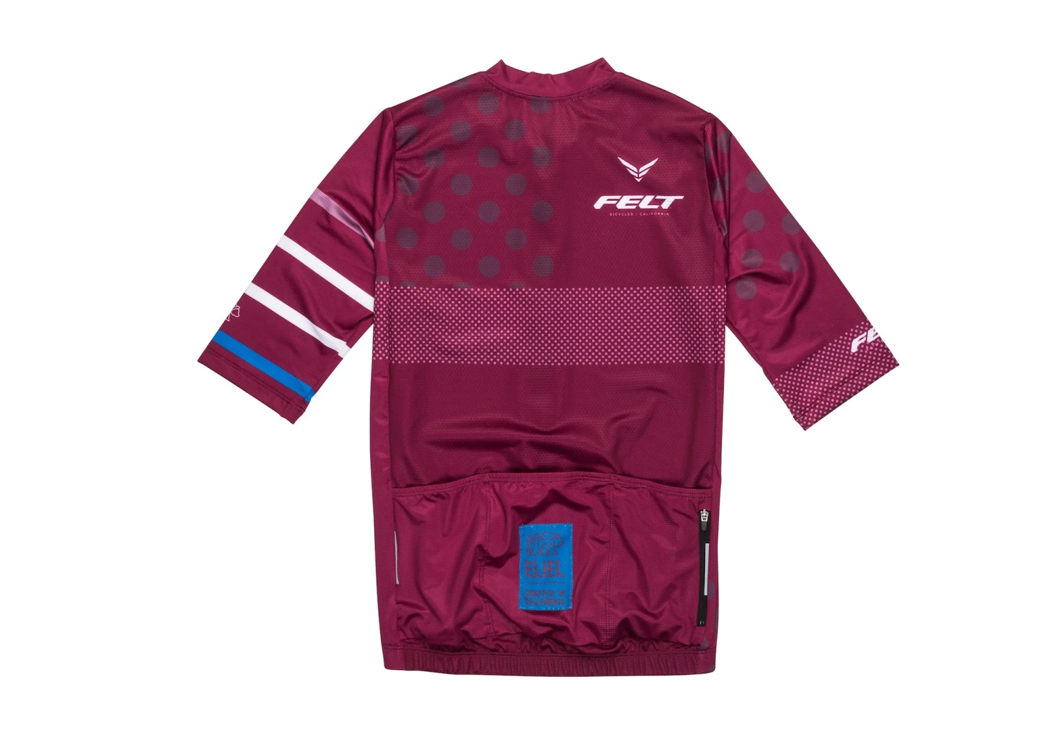 Felt Bicycles Felt Short-Sleeve Jersey Wine | Men's 4 Felt Bicycles Felt Short-Sleeve Jersey Wine | Men's - Image 2