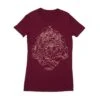 Felt Bicycles Fondo Maroon T-Shirt | Women's -Felt Bicycles Felt T Shirt Fondo Maroon Womens