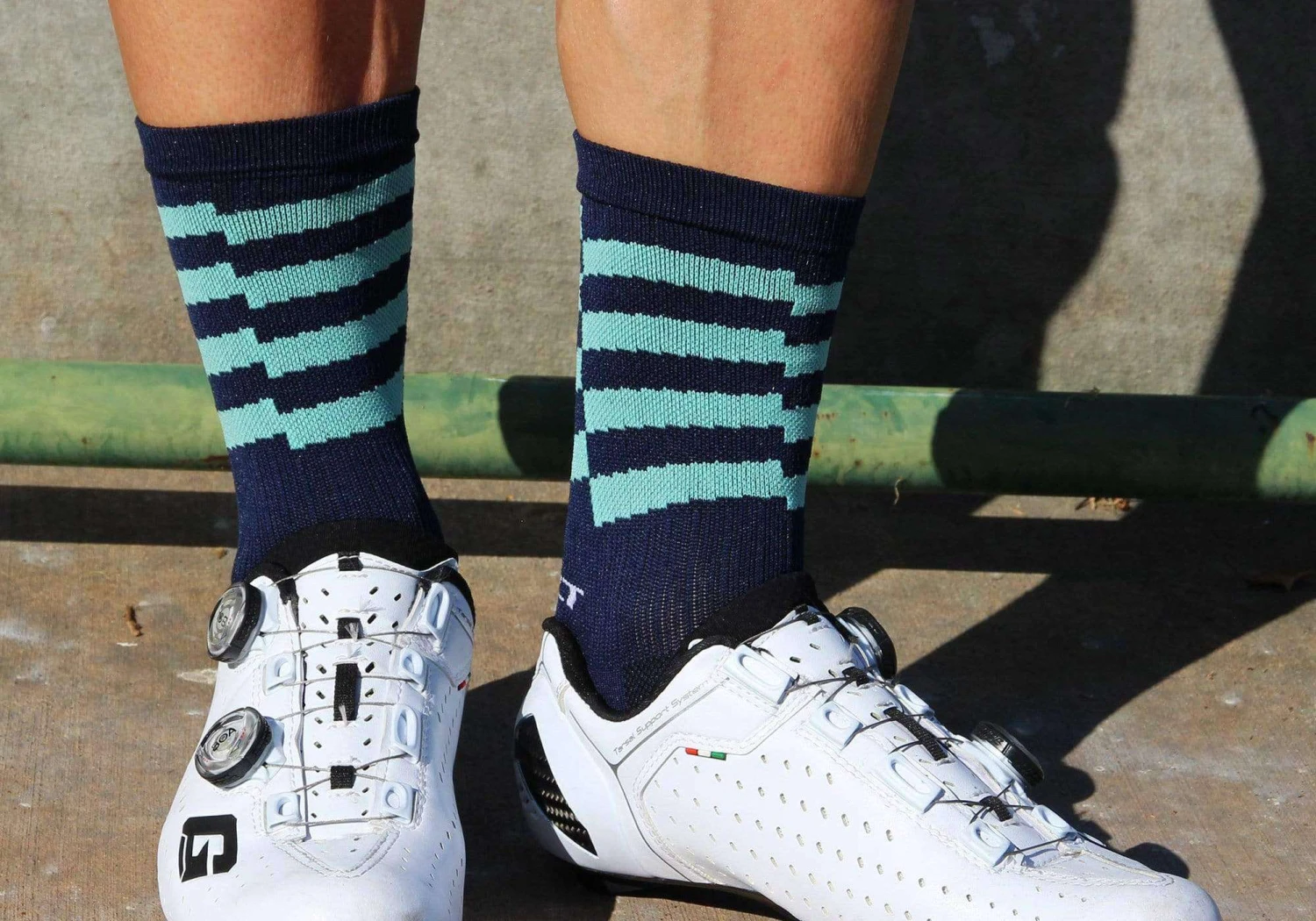 Felt Bicycles Felt 6" Socks - Navy 5 Felt Bicycles Felt 6" Socks - Navy - Image 3